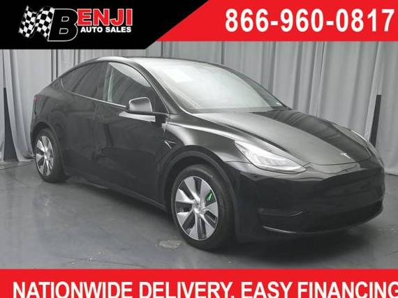 TESLA MODEL Y 2021 5YJYGDEE1MF199173 image